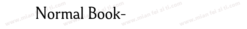 ヒカリ角ゴ Normal Book字体转换